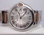 42mm CARTIER Ballon Bleu Replica Watch 2-Tone Rose Gold
